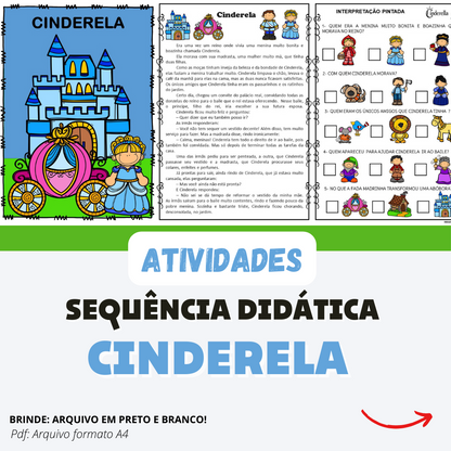 Sequência Didática - Cinderela (67 páginas)