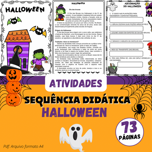 Sequência Didática - Halloween (73 páginas)