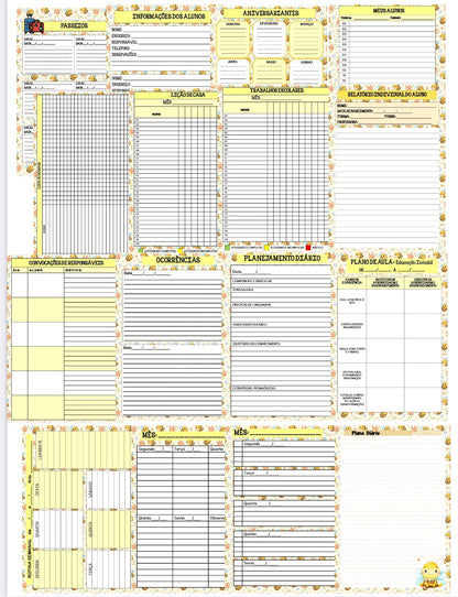 Planner 2025 P/ Professores - Vários Temas (PARTE 2)