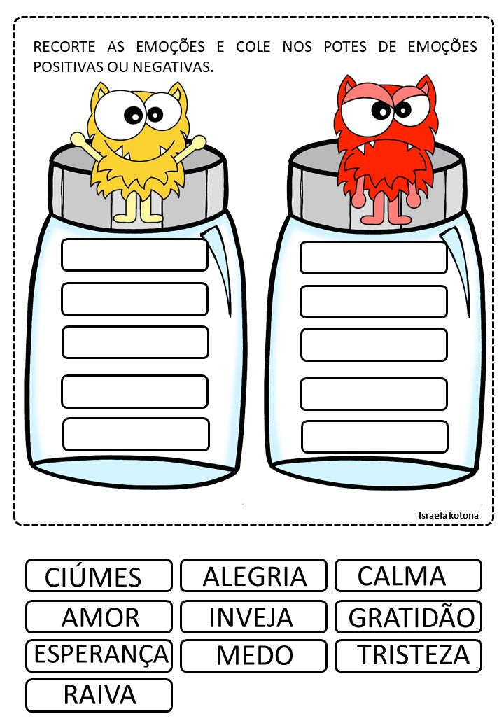 Sequência Didática - O Monstro das Cores (37 Páginas)